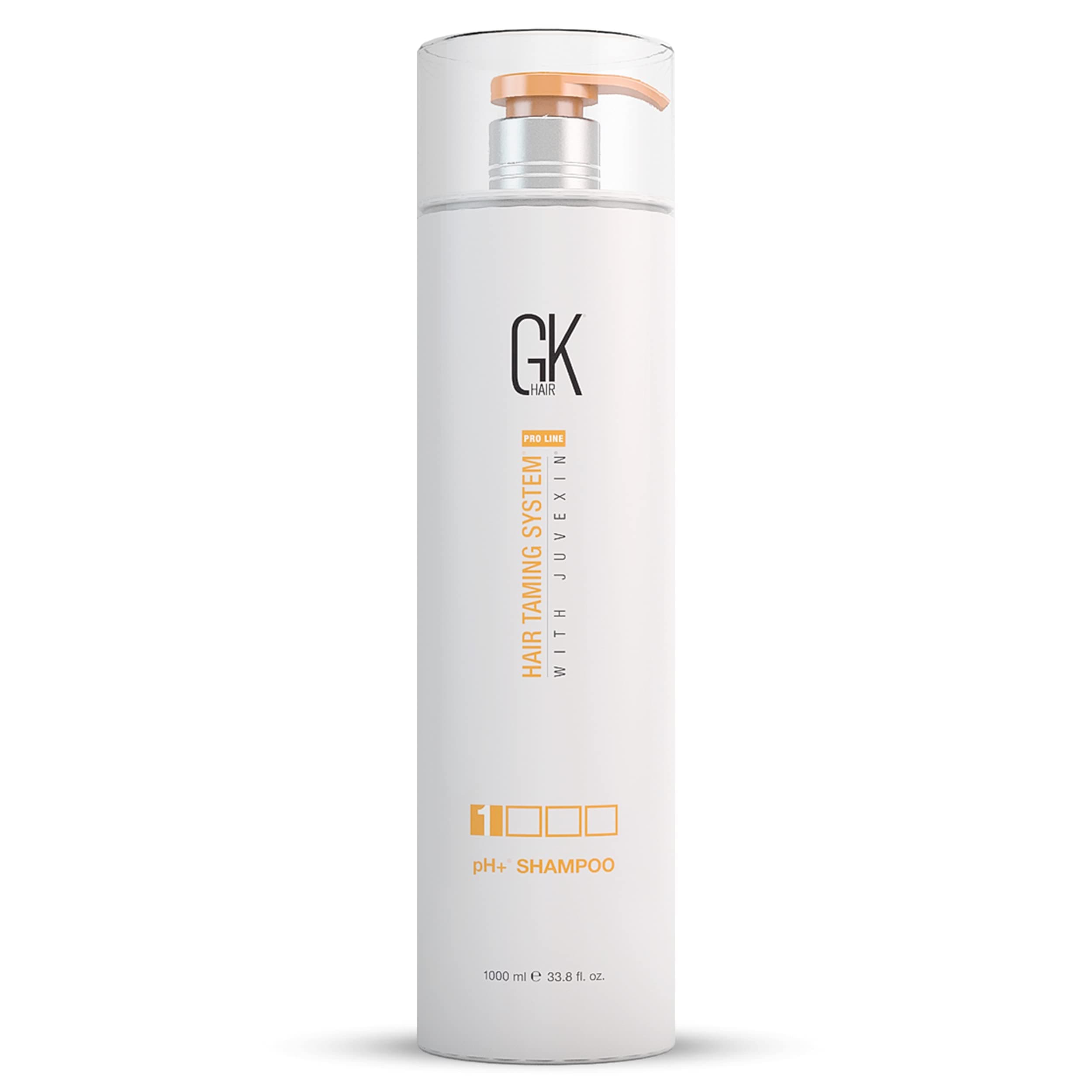GK HAIR Global Keratin pH+ Pre-Treatment Clarifying Shampoo (33.8 Fl Oz/1000ml) For Preps Hair Deep Cleansing,Removes Impurities -With Aloe Vera, V...
