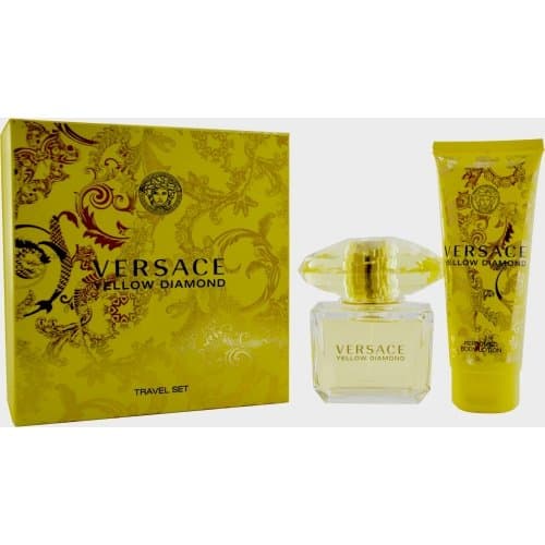 VERSACE YELLOW DIAMOND by Gianni Versace EDT SPRAY 3 OZ & BODY LOTION 3.4 OZ
