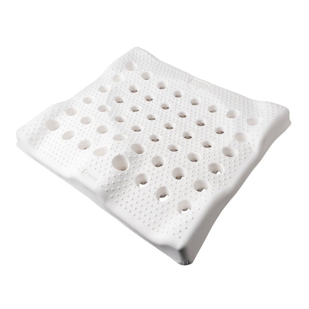 BackJoy Ergo-Tech 3” Seat Cushion, Durable EVA Foam, Slip-Resistant, Breathable, Waterproof, Improves Posture, Comes with Removable Zipper Cover, S...