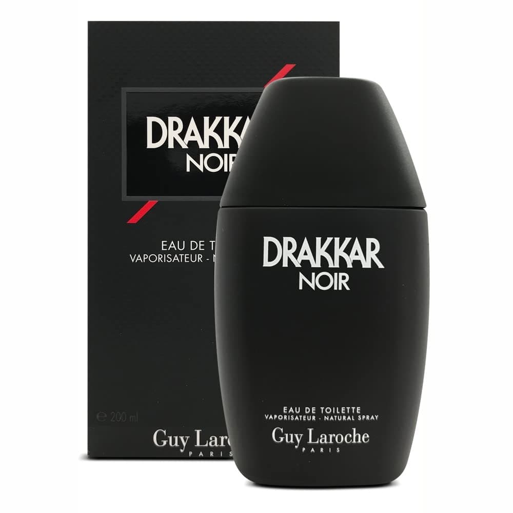 Drakkar Noir By Guy Laroche - Original Vintage Designer Fragrance Blend For Men - Fresh, Classic Men’s Evening Scent - Long Lasting Amber Fougere A...