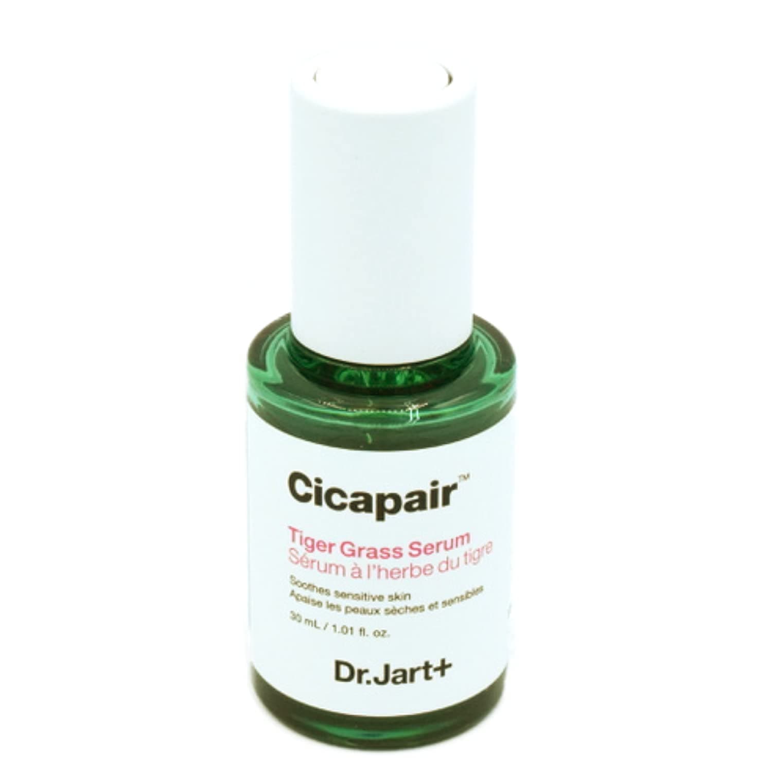Dr. Jart+ Cicapair Tiger Grass Serum - Face Serum Skin Care for Sensitive Skin, Facial Treatment for Irritated Skin, Reduce Redness, Irritation
