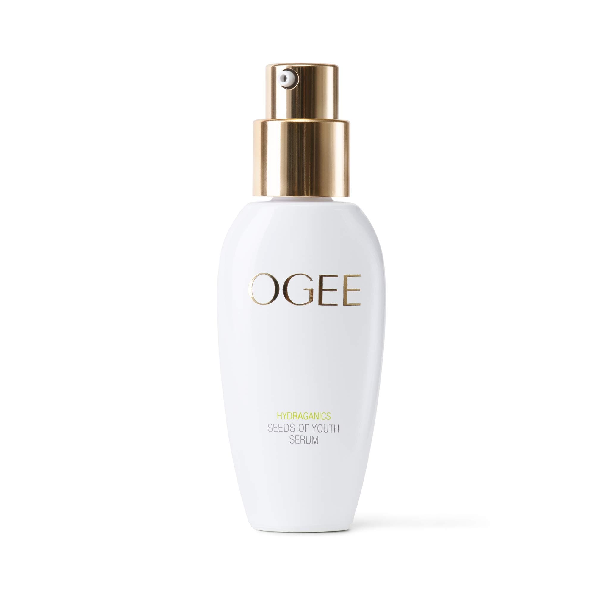 Ogee Seeds of Youth Serum – Organic Face Serum with Jojoba, Plant Stem Cells, Hyaluronic Acid, Vitamin E (30ml)