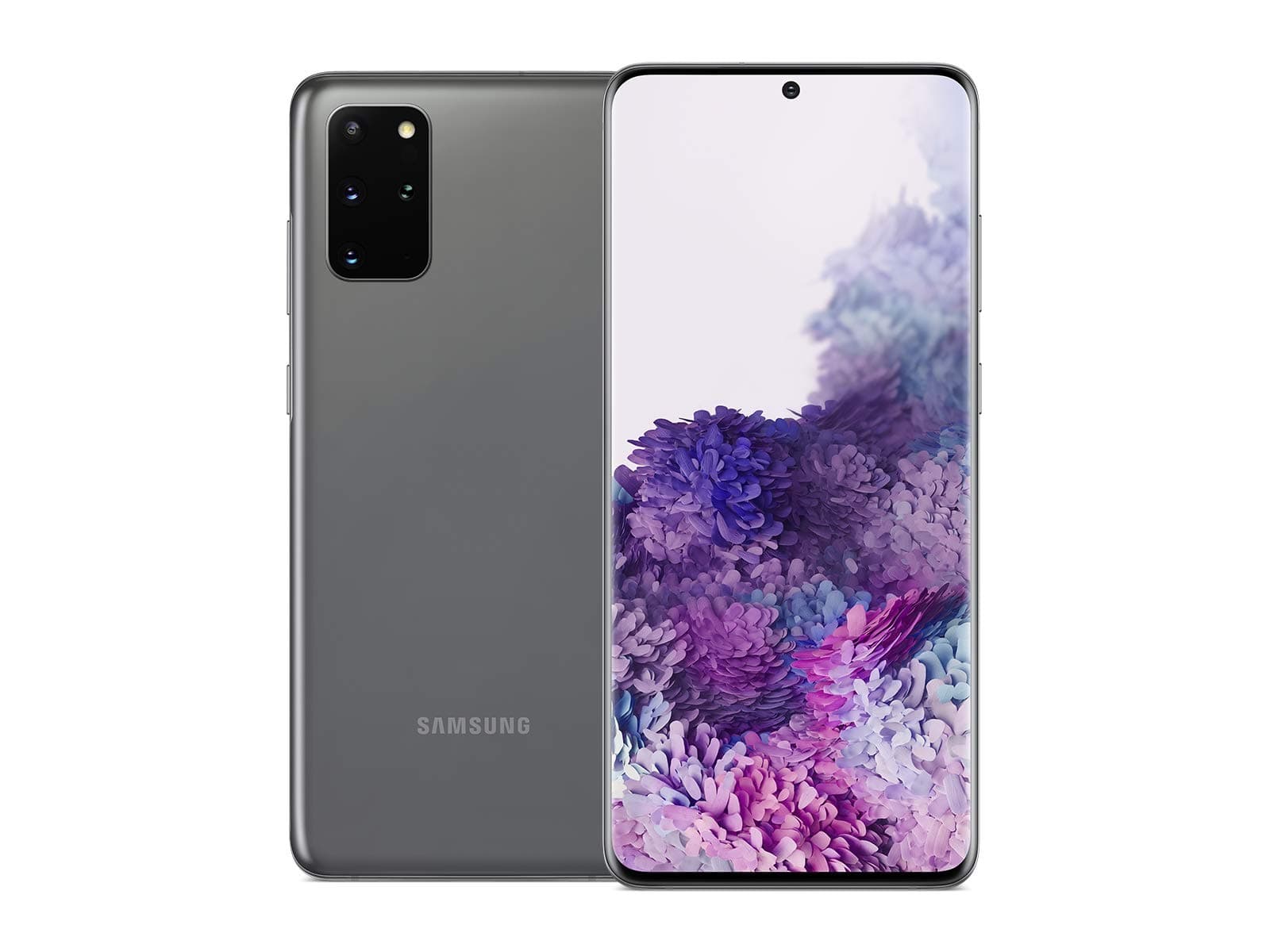 Samsung Galaxy S20+ 5G Factory Unlocked Android Cell Phone | 128GB of Storage | Cosmic Gray (Renewed)