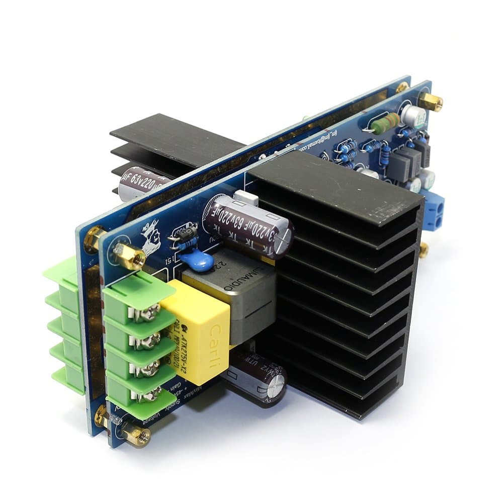 IRS2092 IRFB4019 Class D Dual Channel Power Audio Amplifier Board + Speaker Protection