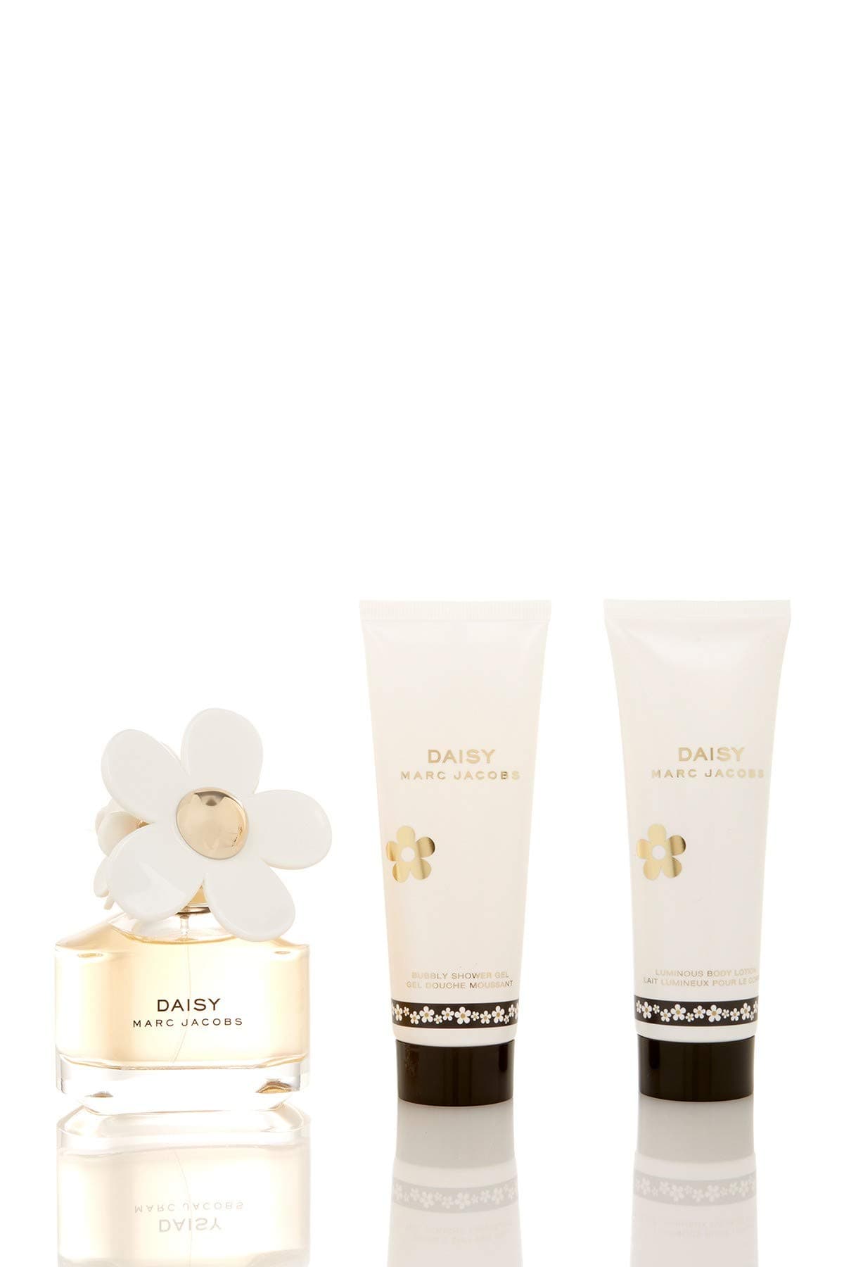 Marc Jacobs Daisy for Women 3-Piece Set (1.7 Oz Eau De Toilette Spray / 2.5 Oz Body Lotion/ 2.5 Oz Shower Gel)