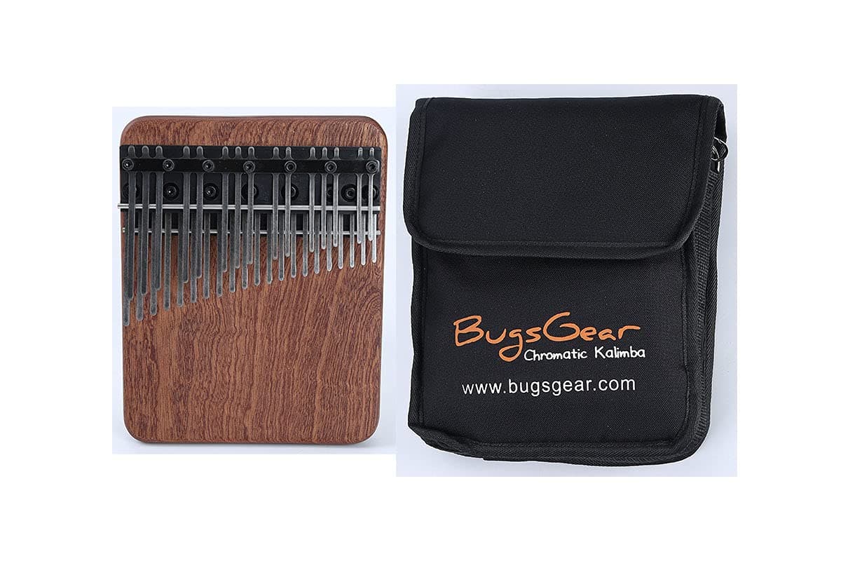 New Piano array keyboard style BugsGear patented Chromatic Kalimba 36key Full 3 octave Mbira instantely playable mini handy piano (Handy)