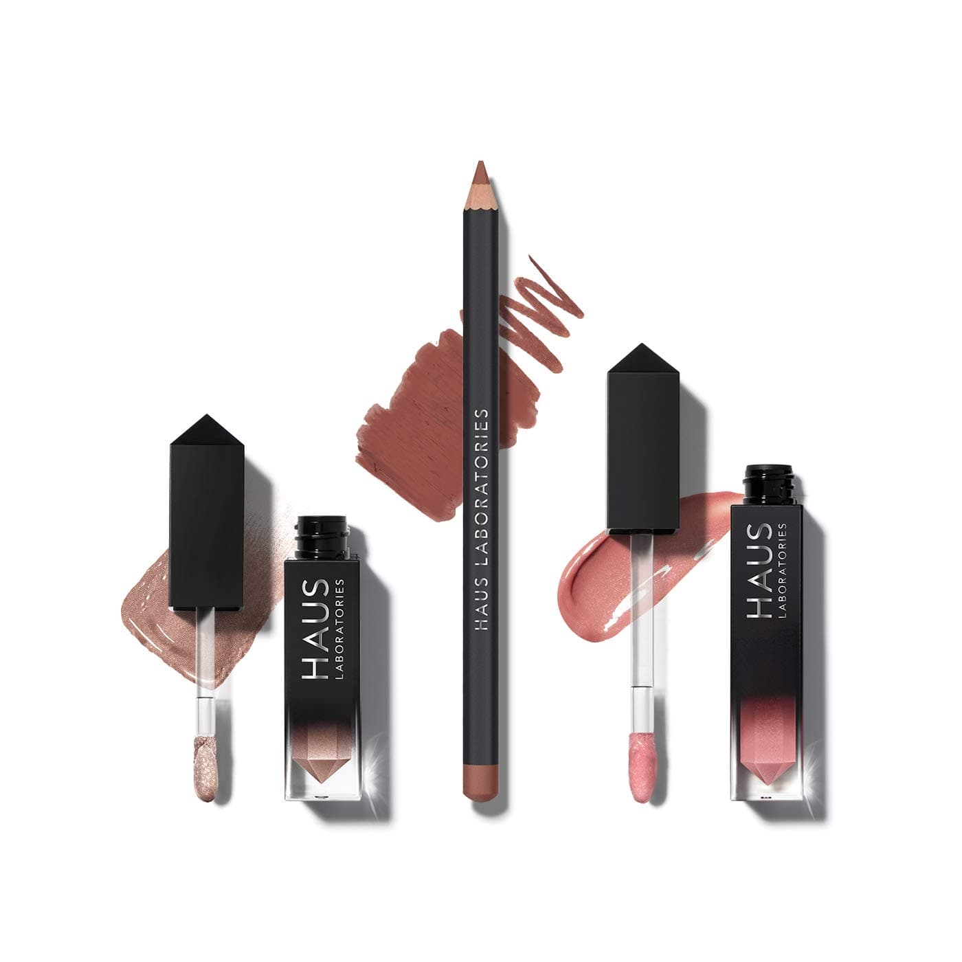 HAUS LABORATORIES By Lady Gaga: HAUS OF COLLECTIONS | ($64 Value) Makeup Kit with Bag, Liquid Eyeshadow, Lip Liner Pencil, and Lip Gloss Available ...