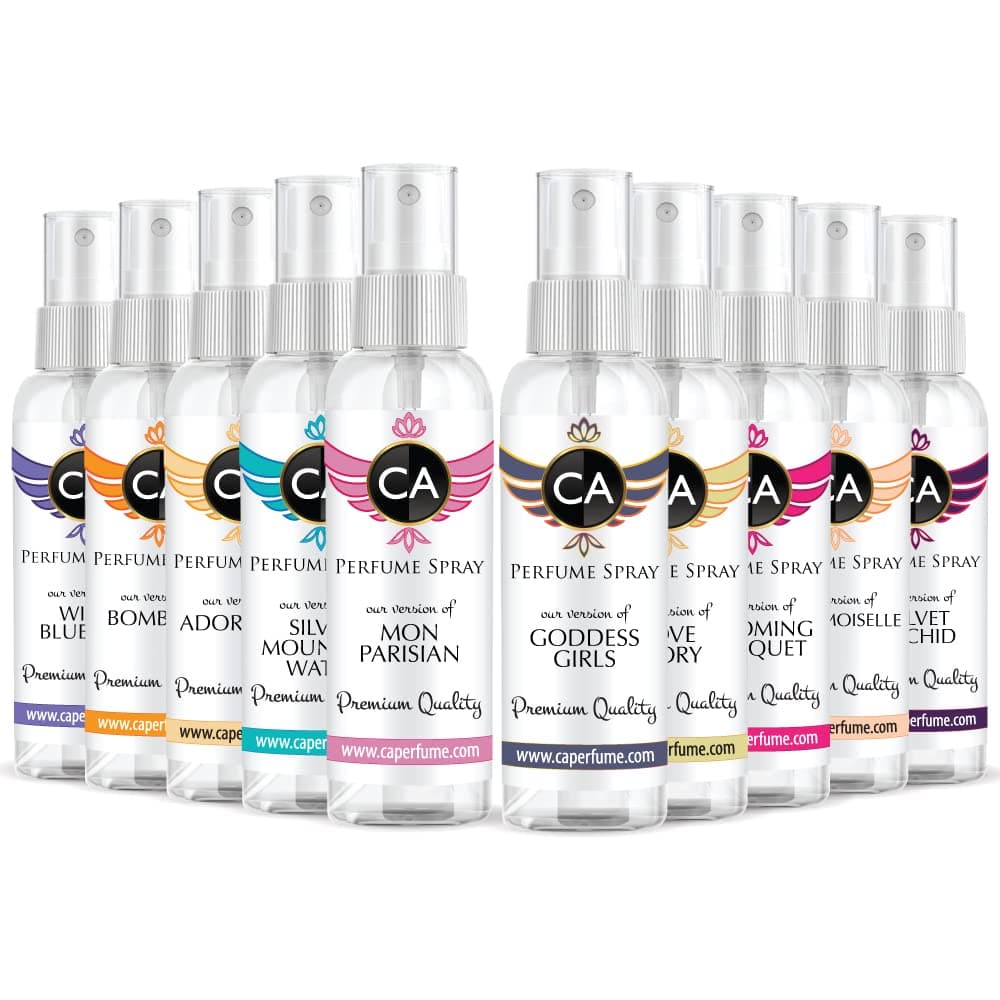 CA Perfume Spray Top 10 For Women In April 2020 (Goddess Girls + Bombself + Adore You +Silver Mountain Aqua + Mon Parisian + Wild Bluebell + Love S...