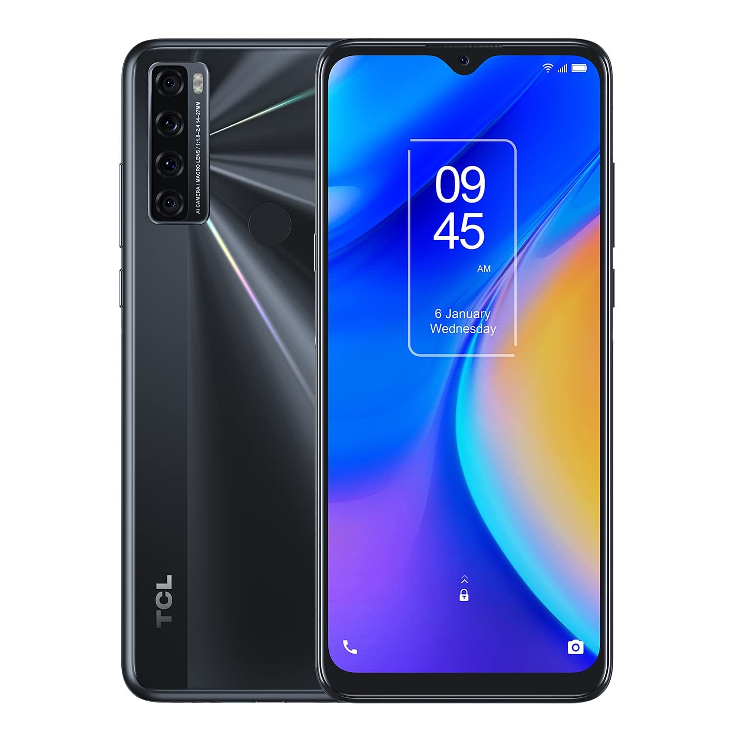 TCL 20 SE 6.82" Unlocked Cellphone, 4GB RAM + 128GB ROM, US Version Android Smartphone 48MP AI Quad-Camera, 5000mAh Mobile Phone, Dual Speaker,...