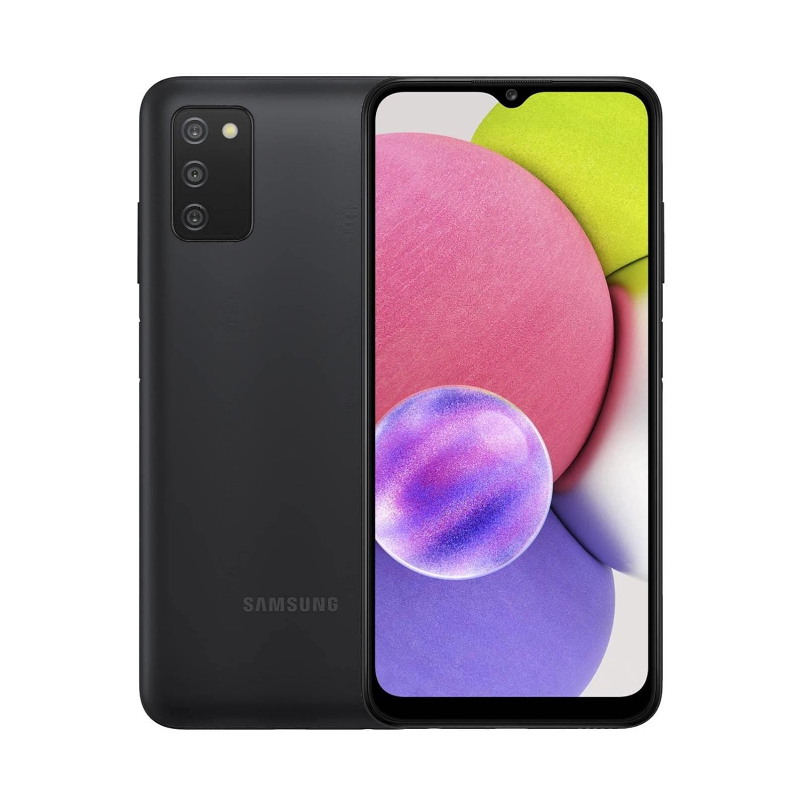 Samsung Galaxy A03S 4G LTE (NOT 5G) 6.5" HD+ Triple Camera 5000mAh Battery, Dual Sim GSM Unlocked Global 4G Volte (NOT VERIZON/Boost) Internati...