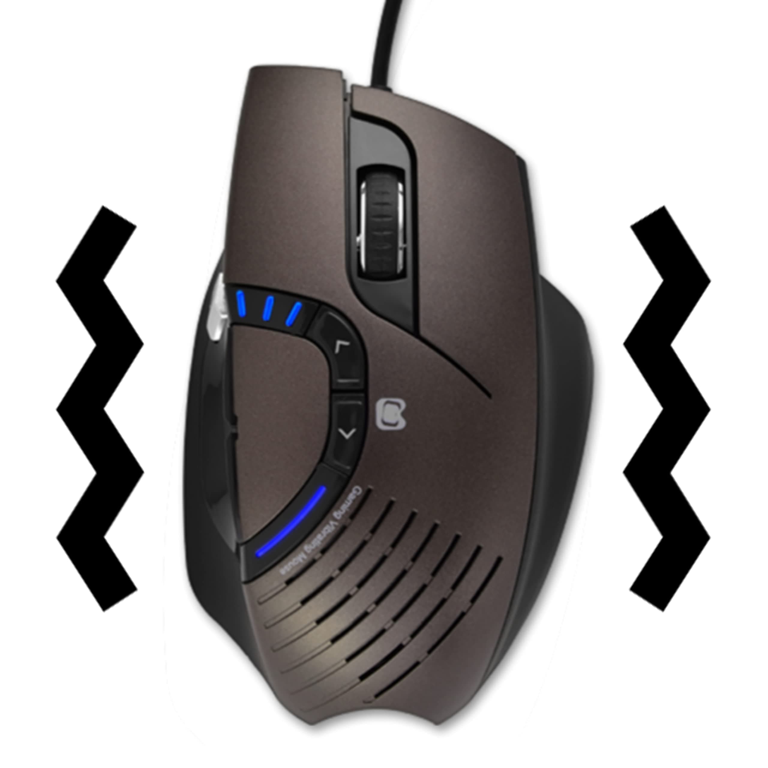 BB 4D Vibration Gaming Mouse SM35 | Sound-Reactive Haptic Sensor | Unique FPS Gaming Experience on PC for Overwatch, PUBG, CS:GO, Halo, and Many Ot...