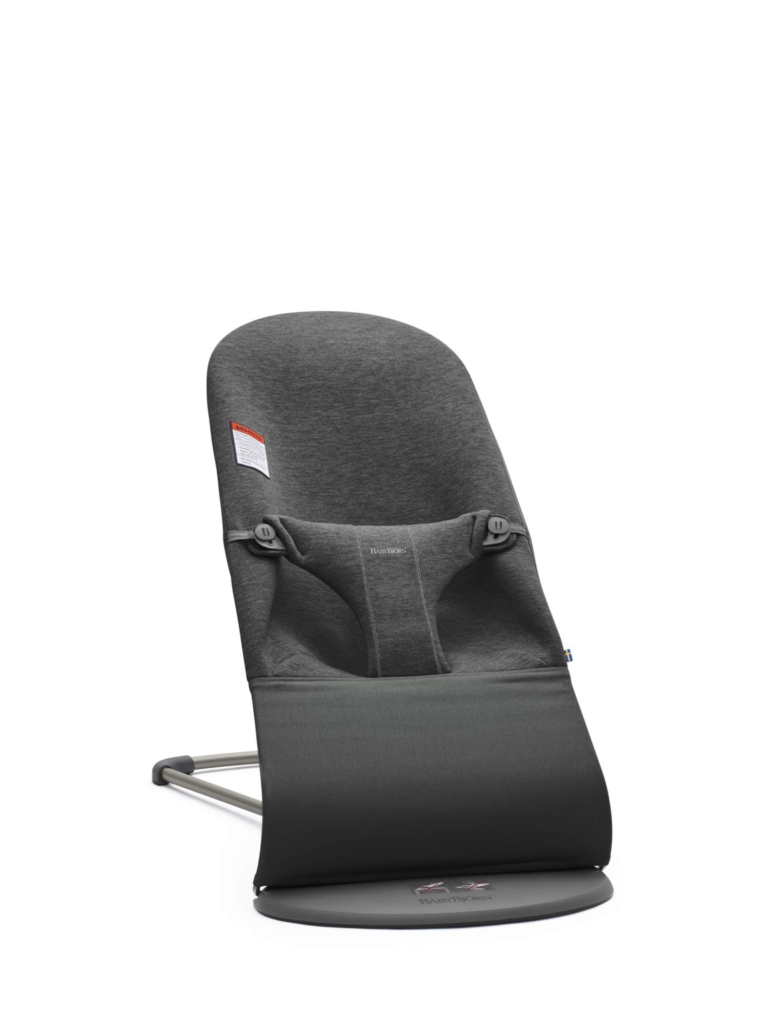 BABYBJÖRN Bouncer Bliss, 3D Jersey, Charcoal Grey