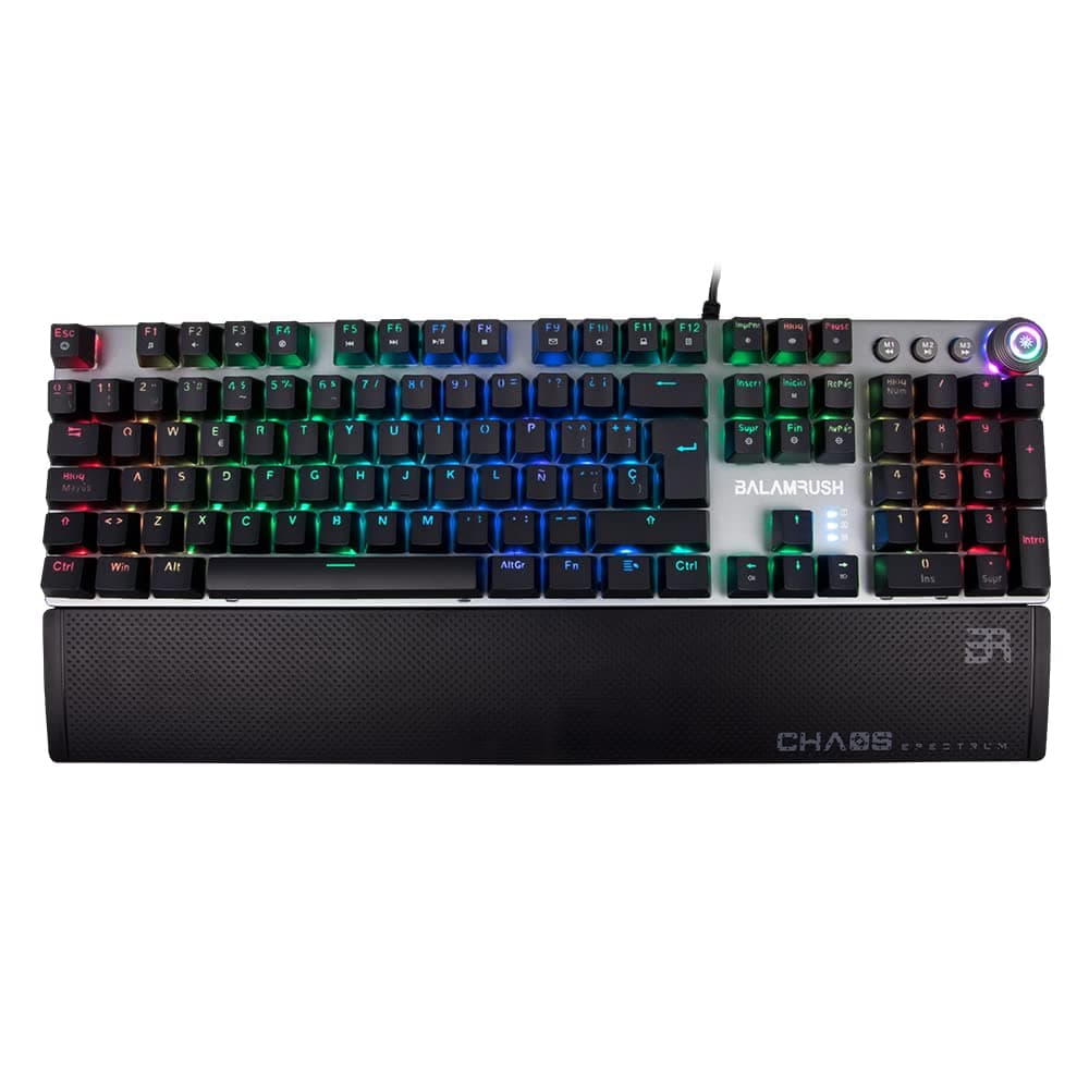 Balam Rush, Legend Series, Chaos - KG970, RGB, Blue Switch, Mechanical Keyboard, Black,