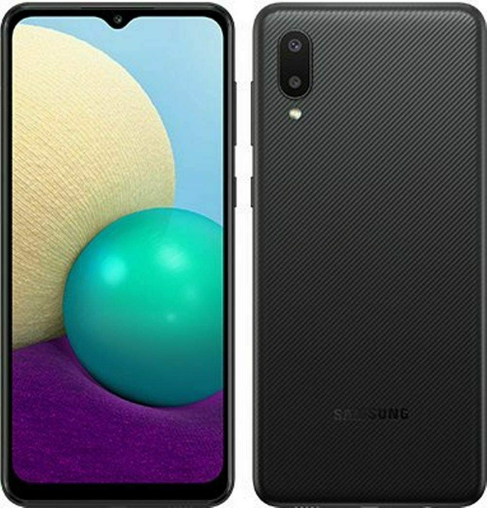 Samsung Galaxy A02 (SM-A022M/DS) Dual SIM 32GB 6.5”, Factory Unlocked GSM, International Version - No Warranty - Black