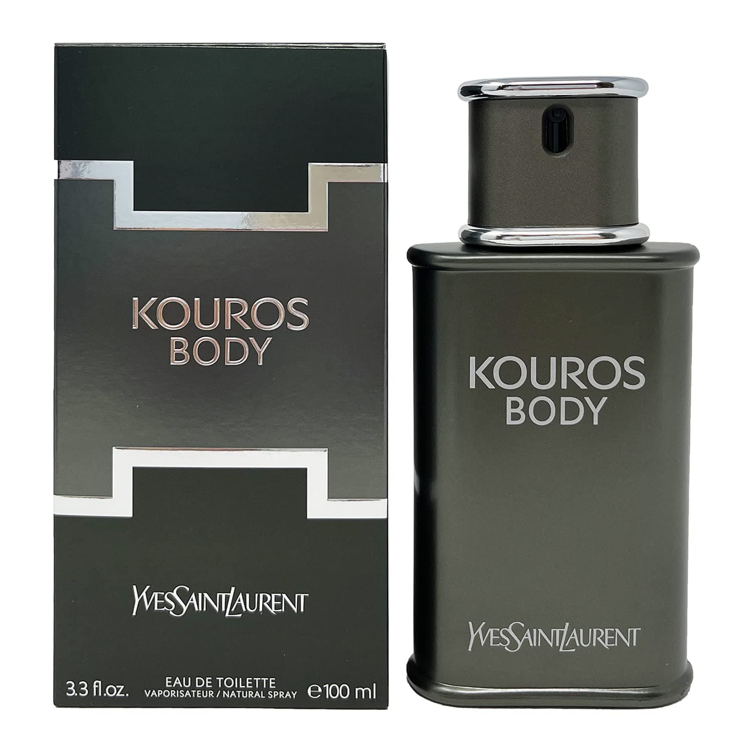 KOURoS Body by Yves Saint Laurent Men's Eau De Toilette Spray 3.4 oz - 100% Authentic