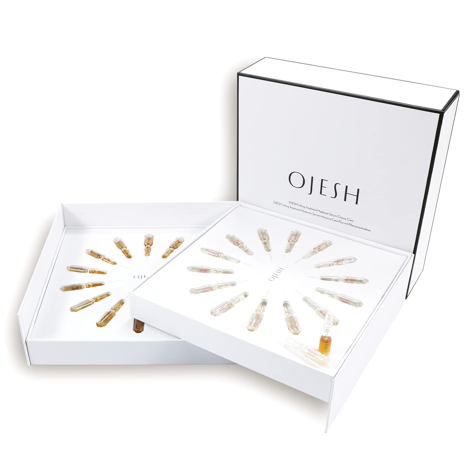 Ojesh Hyaluronic Acid Serum Anti Aging Lifting Treatment- 7 ampoules (1 Box) (0.6%+ 0.9% concentration/28 ampoules)