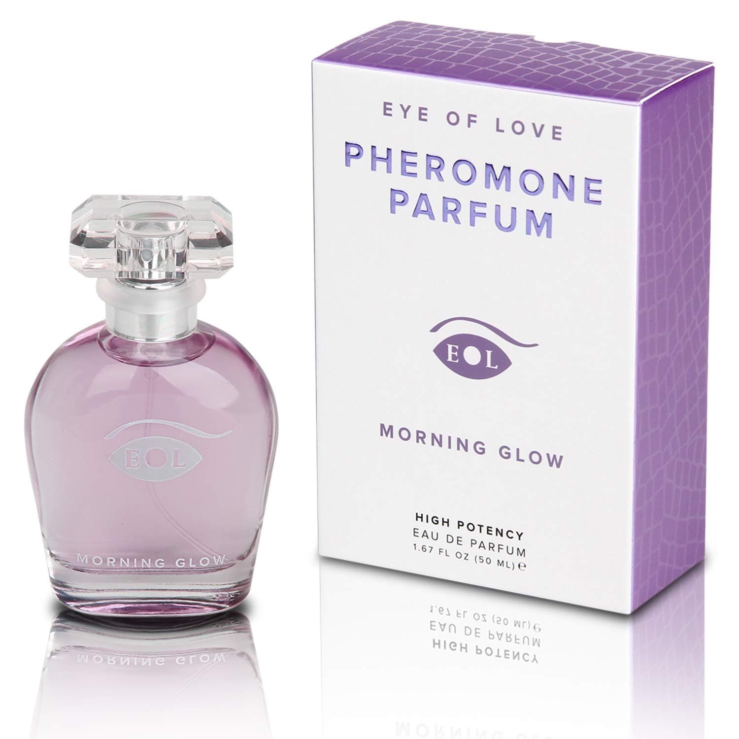 Eye Of Love MORNING GLOW pheromone perfume for tenacious women. Elegance in a bottle to attract men with extra strength human pheromones formula - ...
