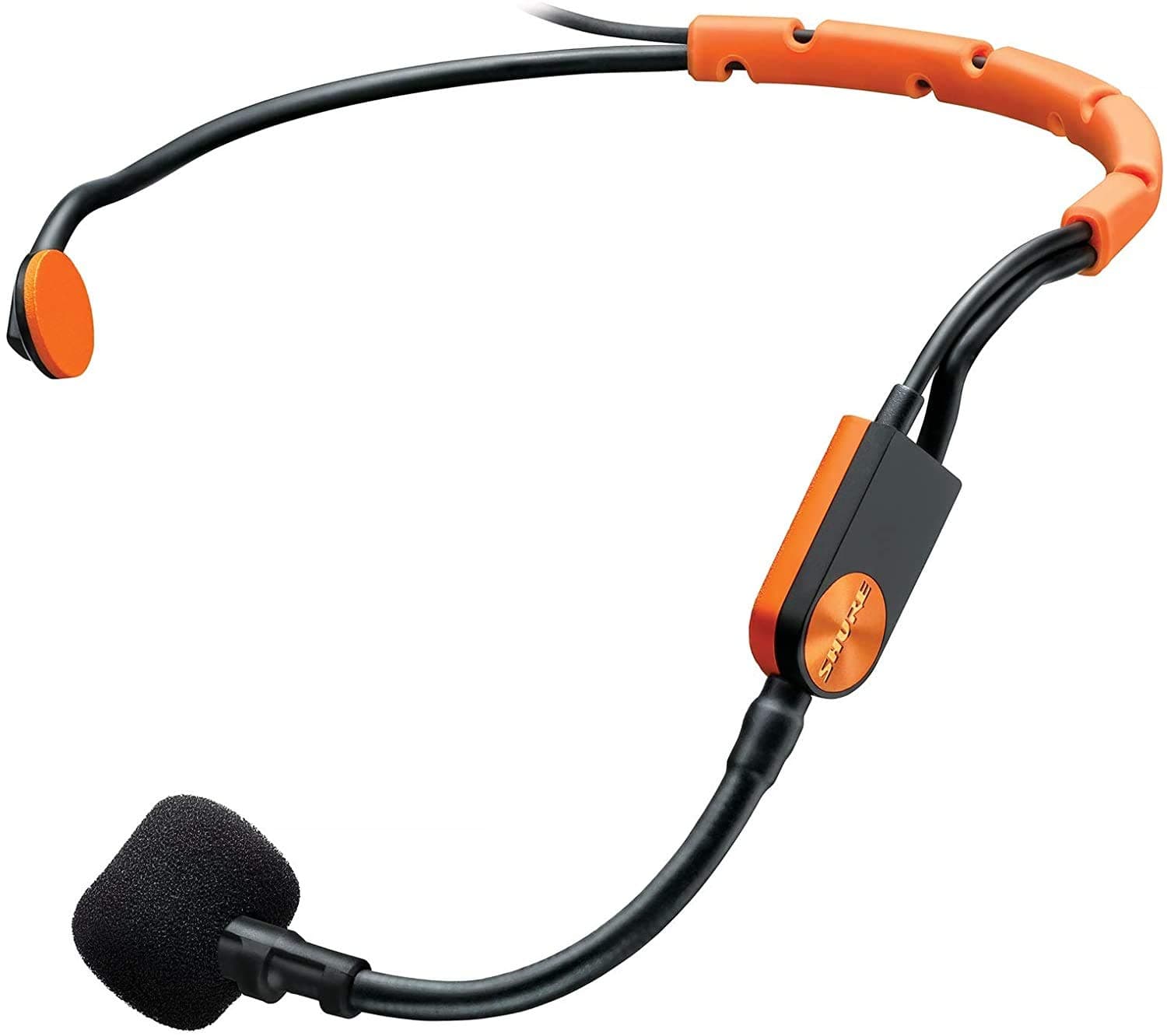Shure SM31 Fitness Headset Condenser Microphone with Moisture-Repelling Hydrophobic Construction for Workout Instructors, TQG Connects to Shure Wir...