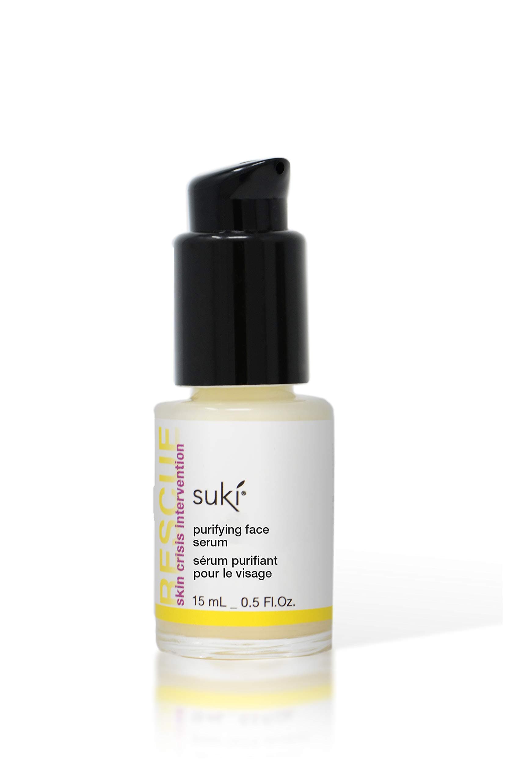 Suki Skincare Purifying Face Serum with Echinacea, Goldenseal & Zinc, 0.50 Ounce