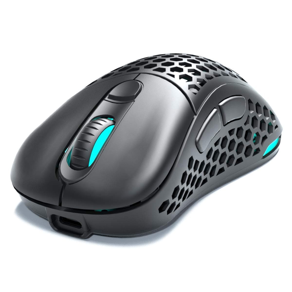Pwnage Ultra Custom Wireless Ergo RGB Gaming Mouse - Esports Pro Gamer Flawless Professional PMW3335 Optical Sensor 16,000 DPI - Flexible Paracord ...