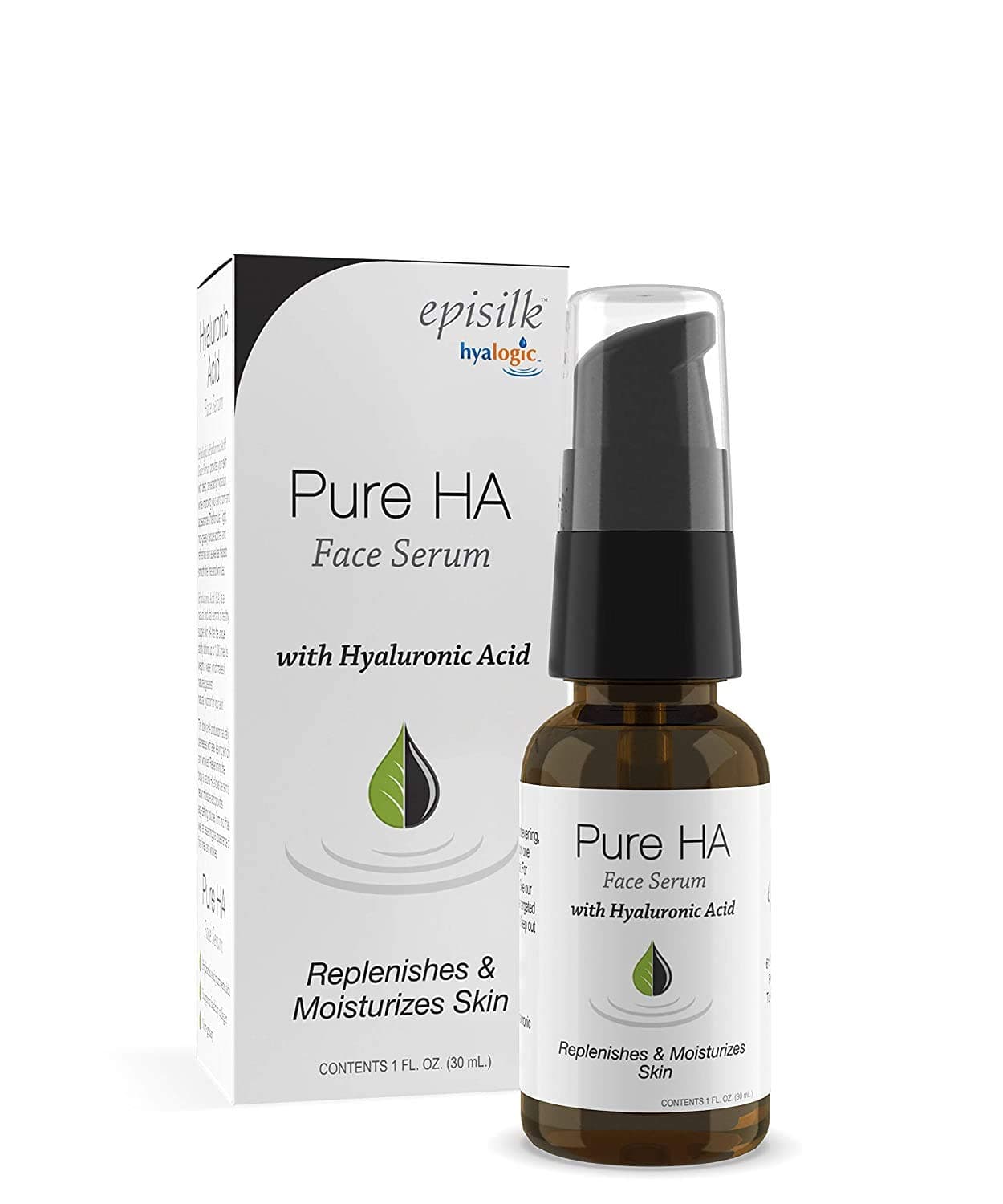 Pure Hyaluronic Acid Serum for Face - Hyalogic Natural HA Face Serum, Non-Greasy, Fragrance-Free Formula - Hyaluronic Acid Serum— Soften & Hydrate ...