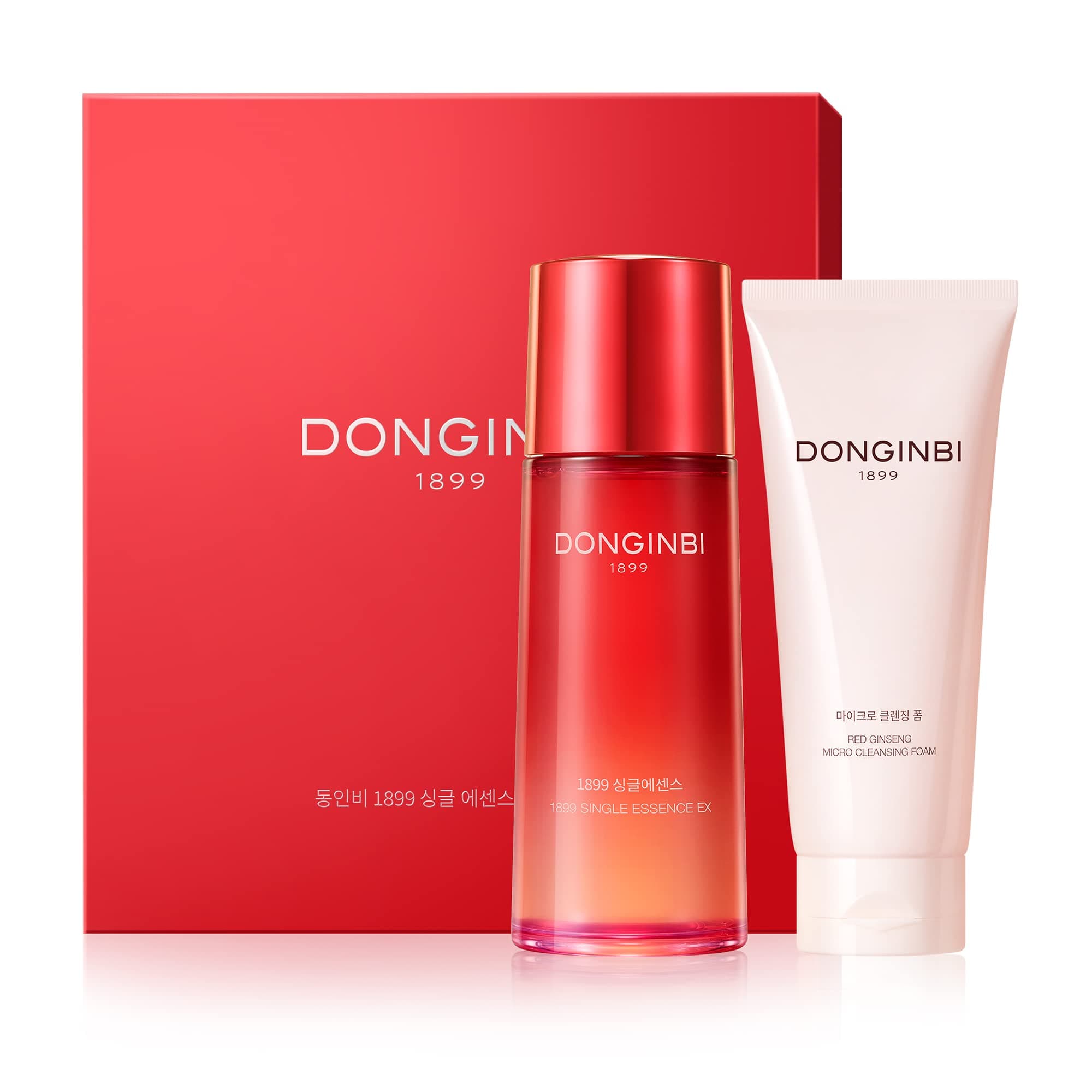 Korean Face Essence DONGINBI 1899 Single Essence Water Face Serum - Anti-Aging face essence with Korean Red Ginseng for Radiance and Repair -2.02 O...