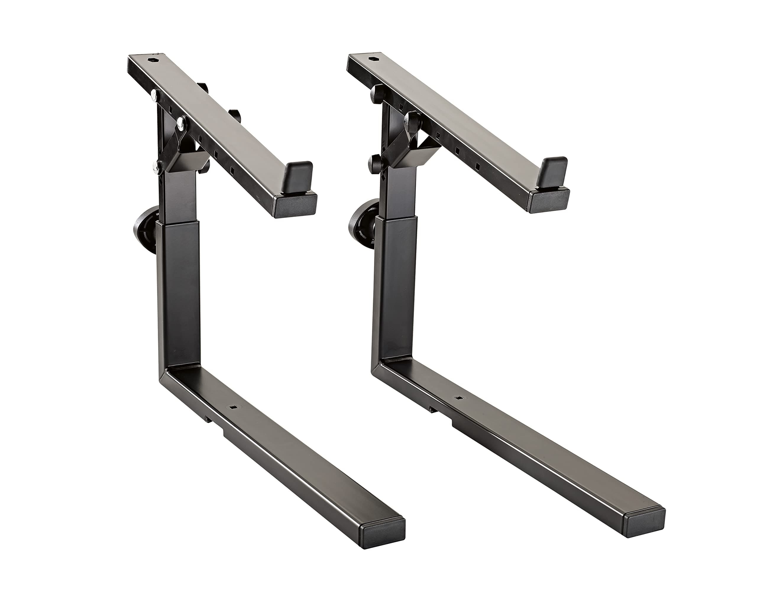 K&M Konig & Meyer 18811.000.55 Keyboard Stacker | Compatible w/ K&M Omega Table Style Stand | Add Keyboard, Laptop, Midi Controller, Mixer | Height...