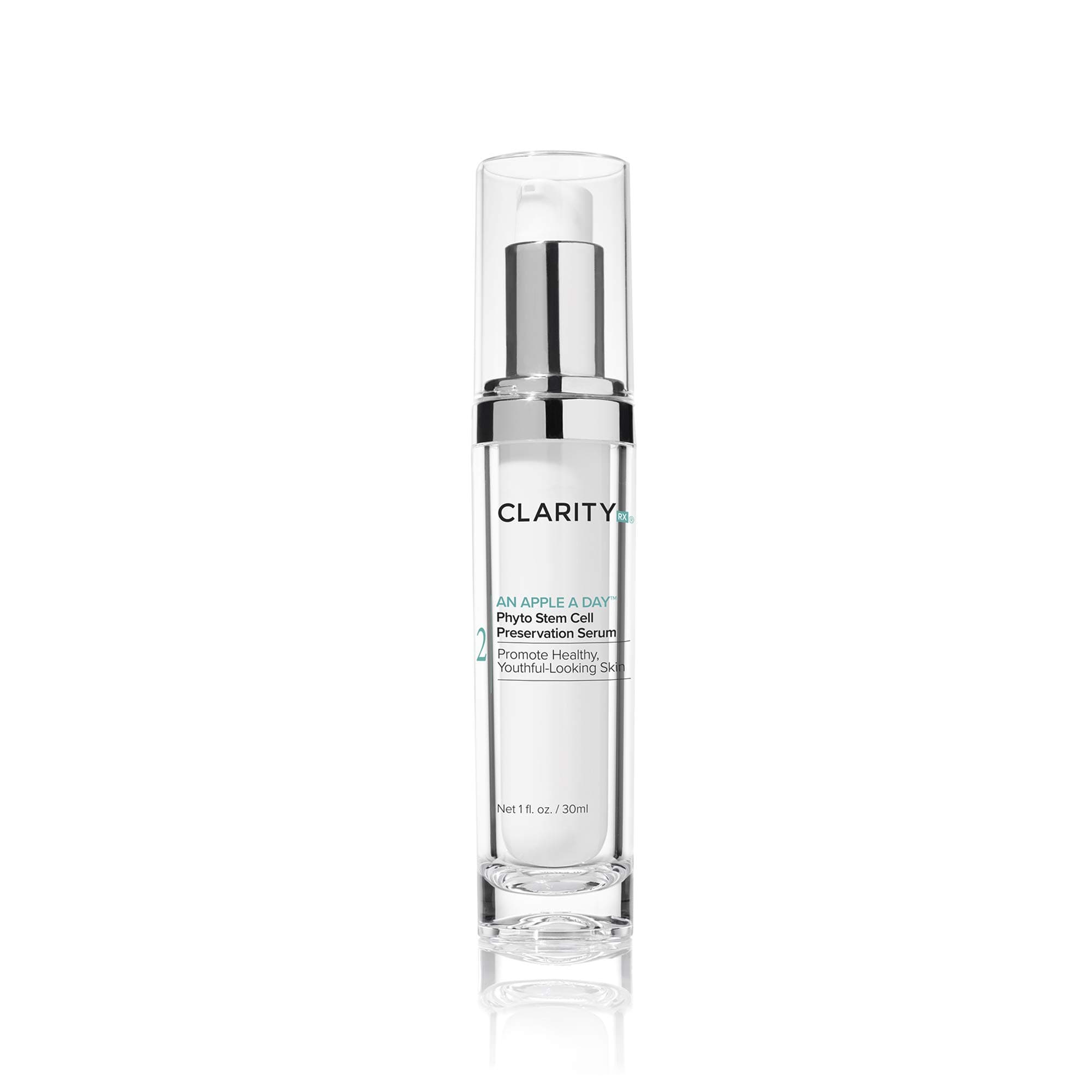 ClarityRx An Apple A Day Phyto Stem Cell Skin Preservation Serum, Natural Plant-Based Anti-Aging Treatment with Hyaluronic Acid for Environmental P...