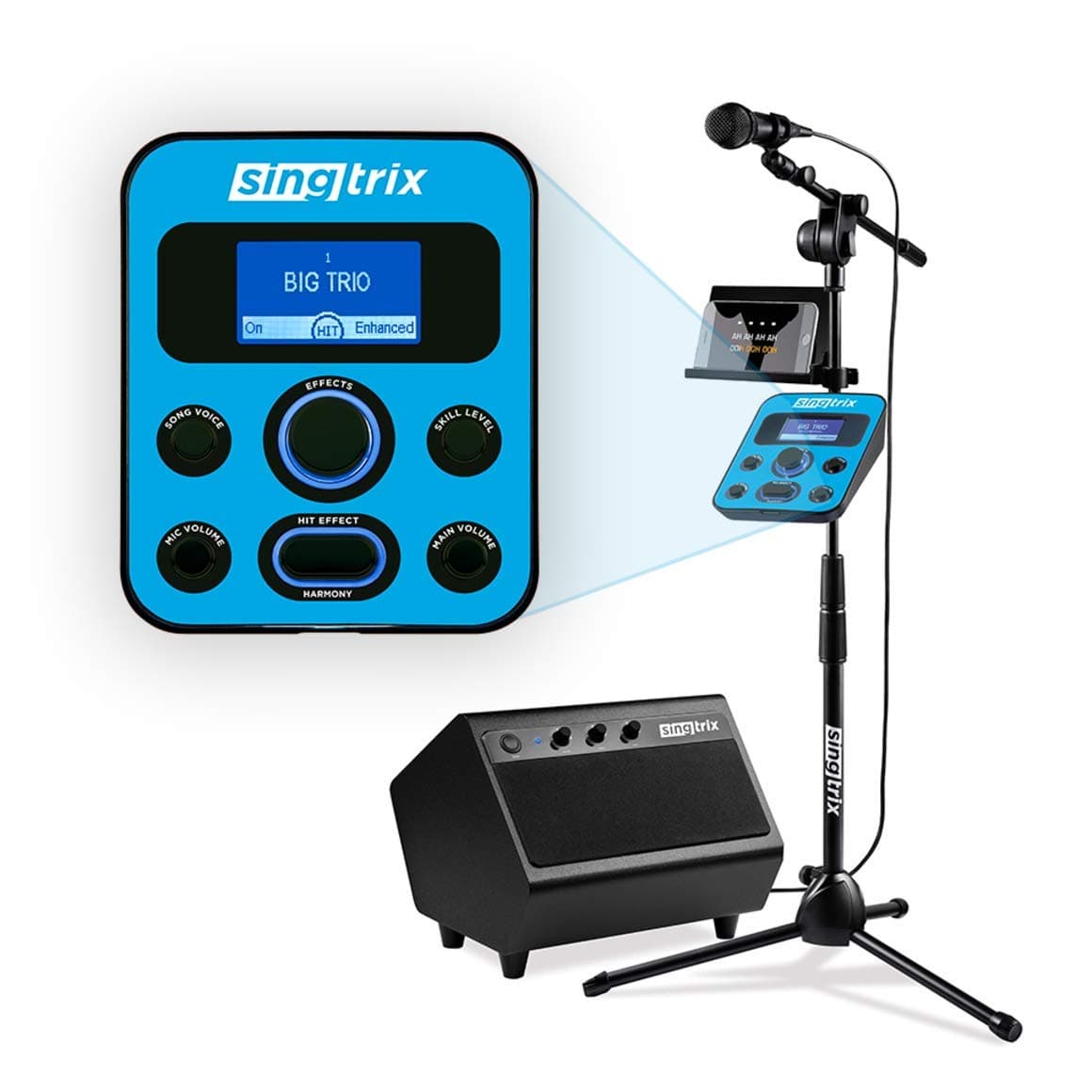 Singtrix Portable Karaoke Machine On Shark Tank, Kids & Adults, All-In-One Karaoke System, 350+Voice Effects & Autotuning, PA Speaker, Party Bundle...