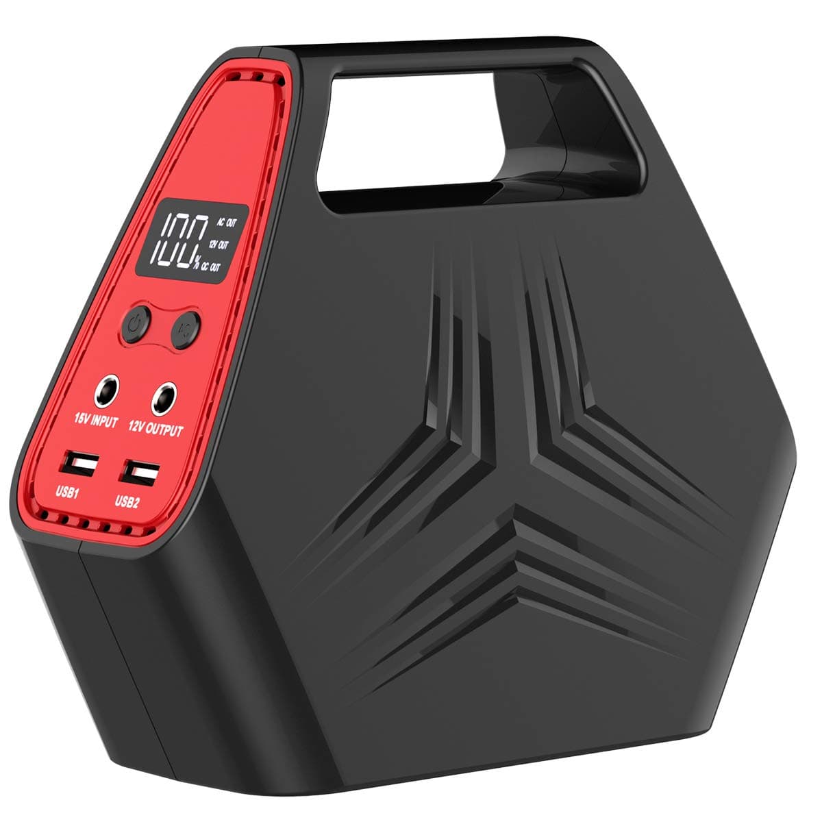 146Wh Portable Power Station, SinKeu Portable Power Bank with AC outlet, Laptop Charger with 110V/100W AC Outlet, DC Port, QC 3.0 USB Port, Recharg...