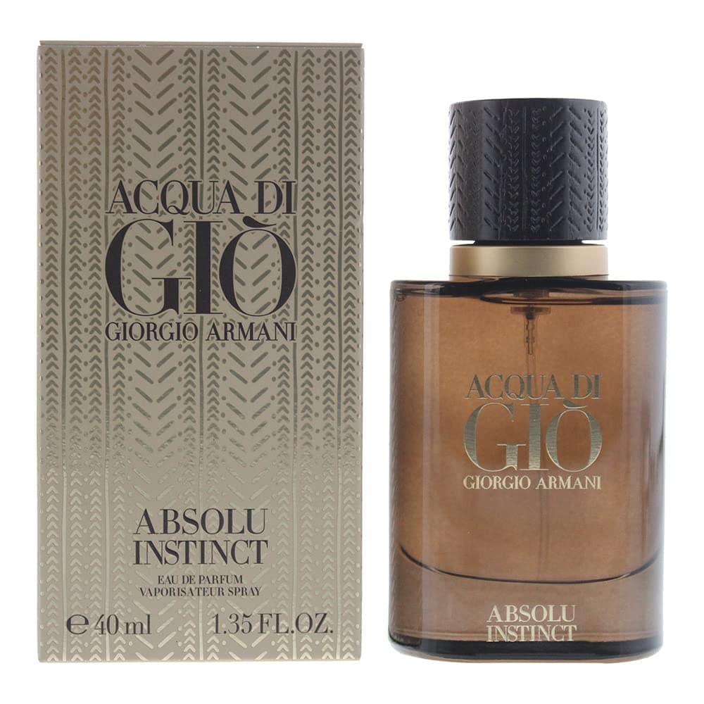 Acqua Di Gio Absolu Instinct Cologne By Giorgio Armani 1.35 oz Eau De Parfum spray for Men