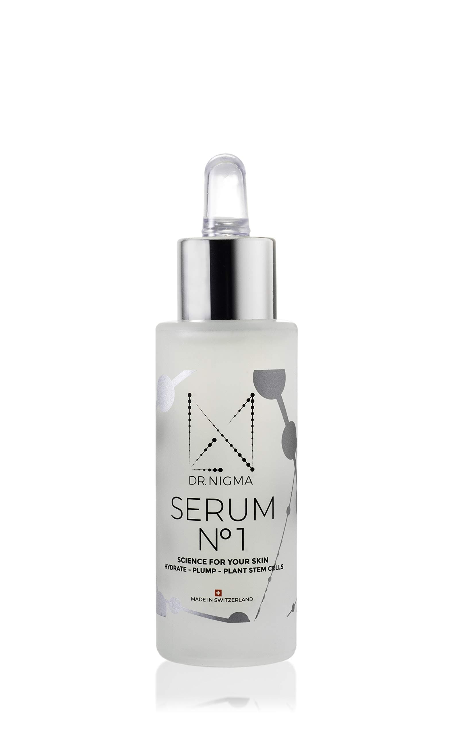 Dr. Nigma Serum No 1, Face Serum, Hydrate, Plump, Plant Stem Cells, 1.0 Fl. Oz.