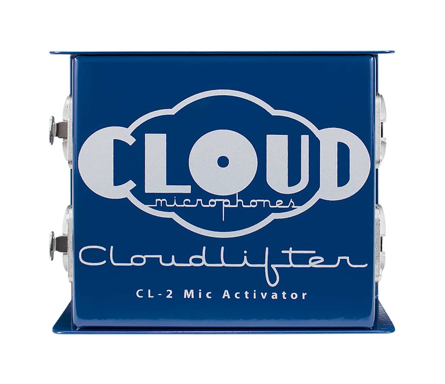 Cloud Microphones Cloudlifter CL-2 2-Channel Mic Activator for Dynamic and Ribbon Microphone Bundle with Blucoil 2-Pack of 10-FT Balanced XLR Cables