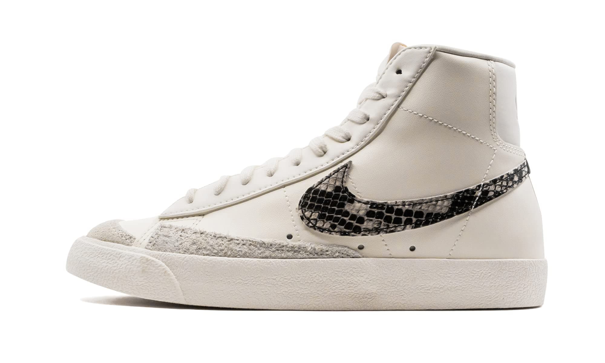 Nike Womens WMNS Blazer Mid '77 VNTG DA8736 100 Sail/Snakeskin - Size 6W