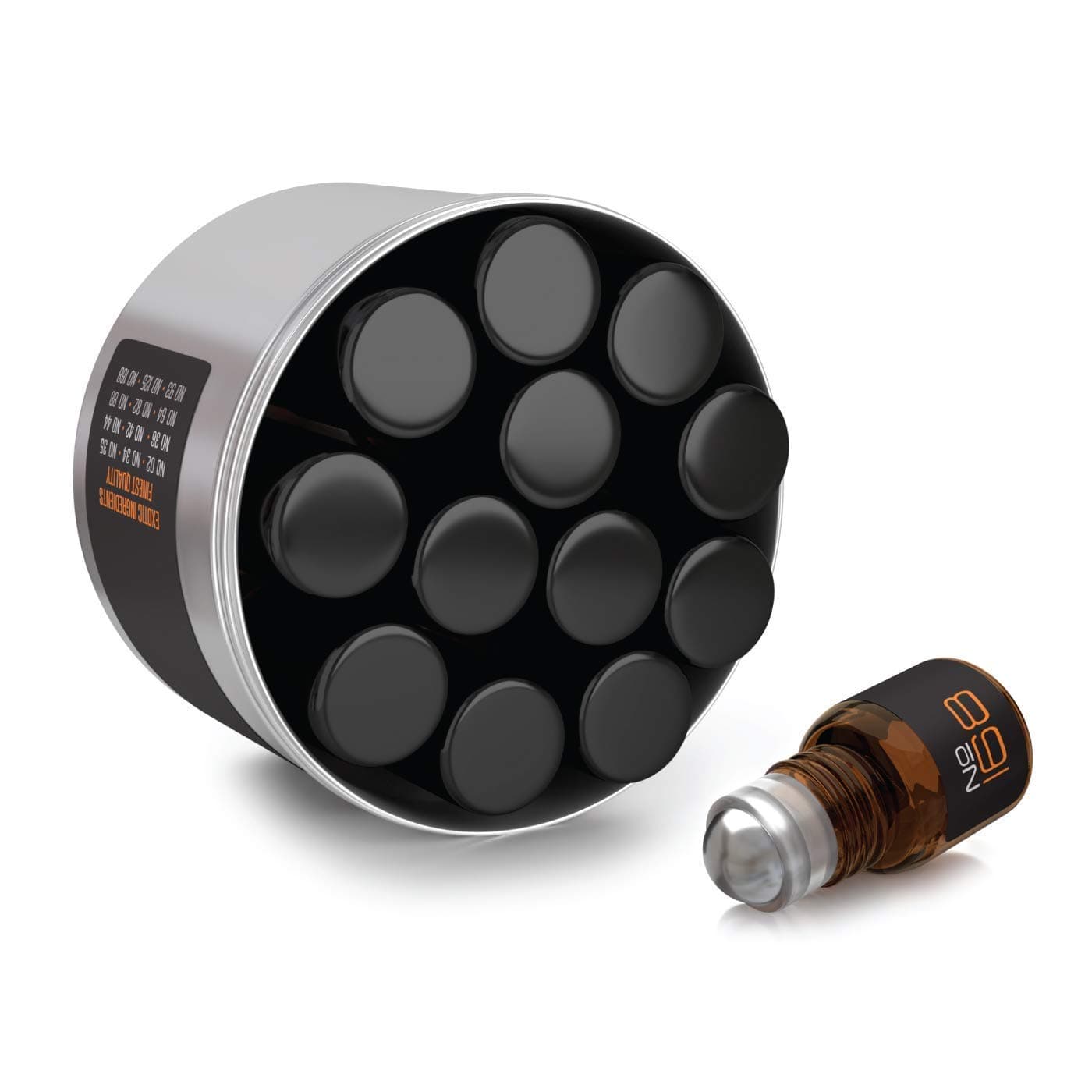 Original Nitro Musk Creations of Creed EROLFA for Men, 212 Carolina Herrera for Men, Invictus Legend, Le Male Jean Paul Gaultier, Polo Double Black...
