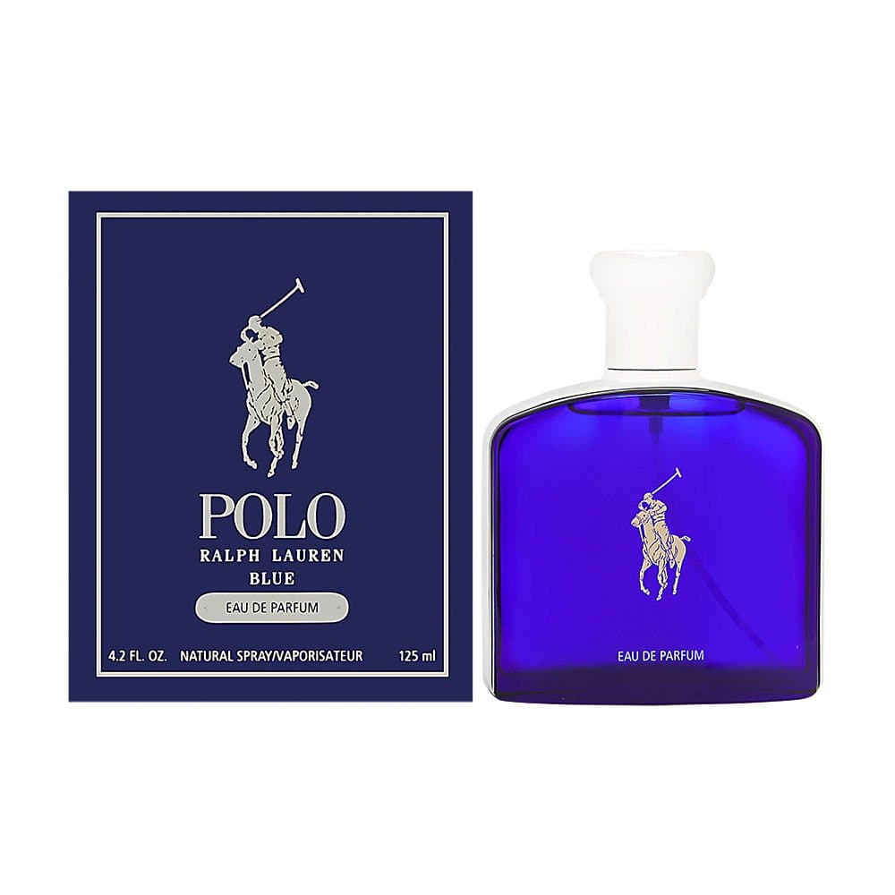 Ralph Lauren Polo Blue Eau de Parfum Spray for Men, 4.2 Ounce