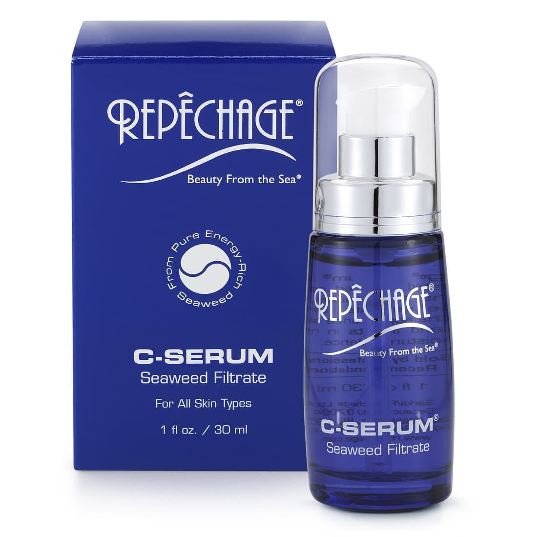 Repechage C Serum Seaweed Filtrate for Face, Neck & Decolletage. Rich in Vitamins, Amino Acids & Trace Elements. Dramatically Reduces the Appearanc...