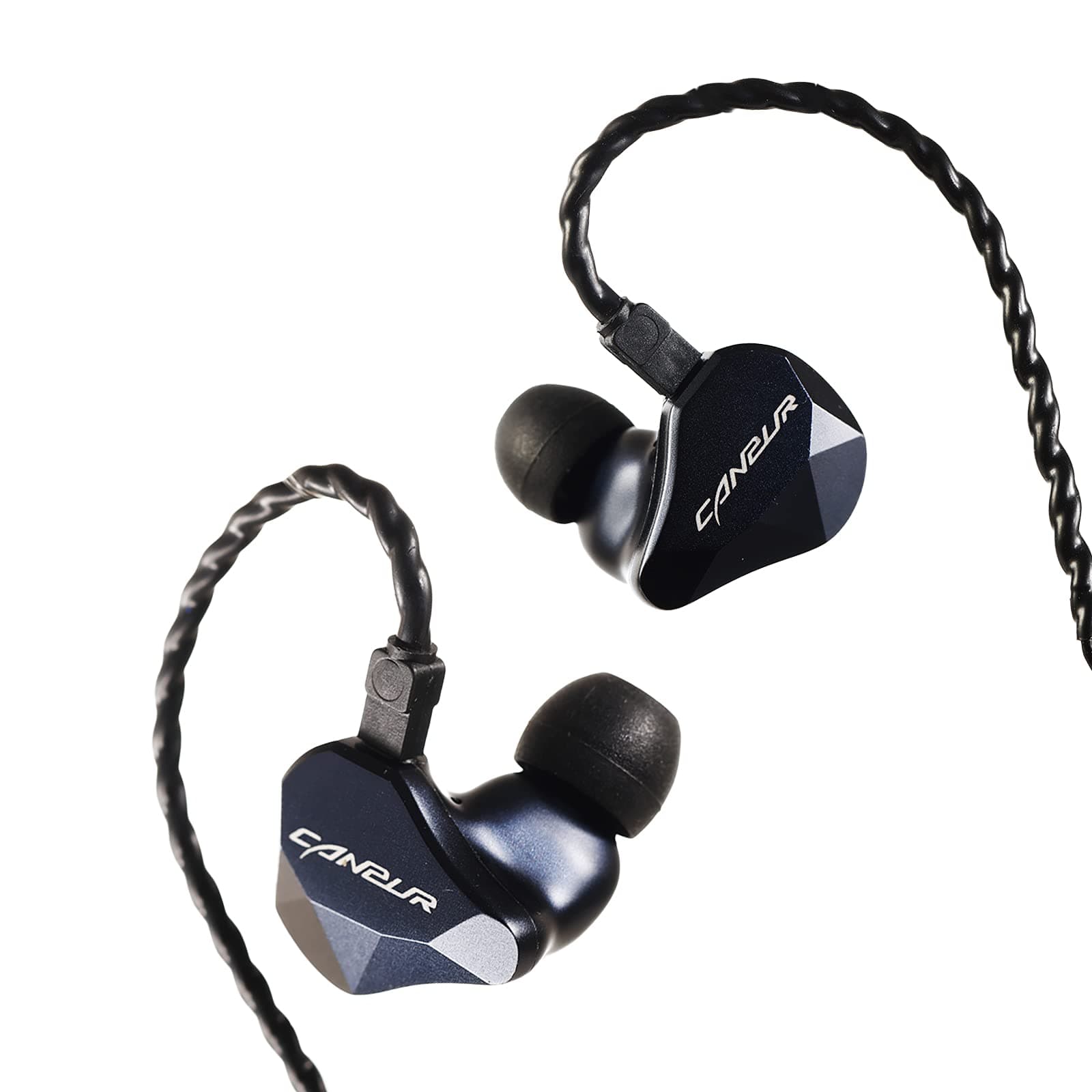 Canpur IEM in Ear Monitor Earphones for Musician, Wired 1DD in-Ear Dynamic Headphones IEM HiFi Earphone with 0.8mm 2 Pin 3.5mm L-Plug Cable, in Ear...