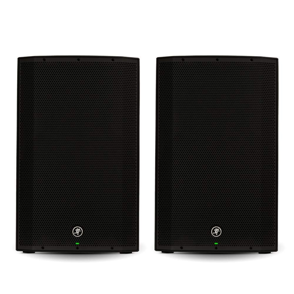 Mackie Thump15 Powered 15" Loudspeaker Pair Bi-Amped DJ Live Music Speakers