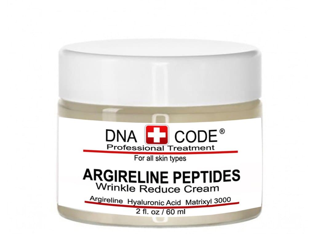 DNA Code-No Needle Alternative-Pure Argireline Peptides Winkle Reduce Cream-Hyaluronic Acid+ Matrixyl 3000