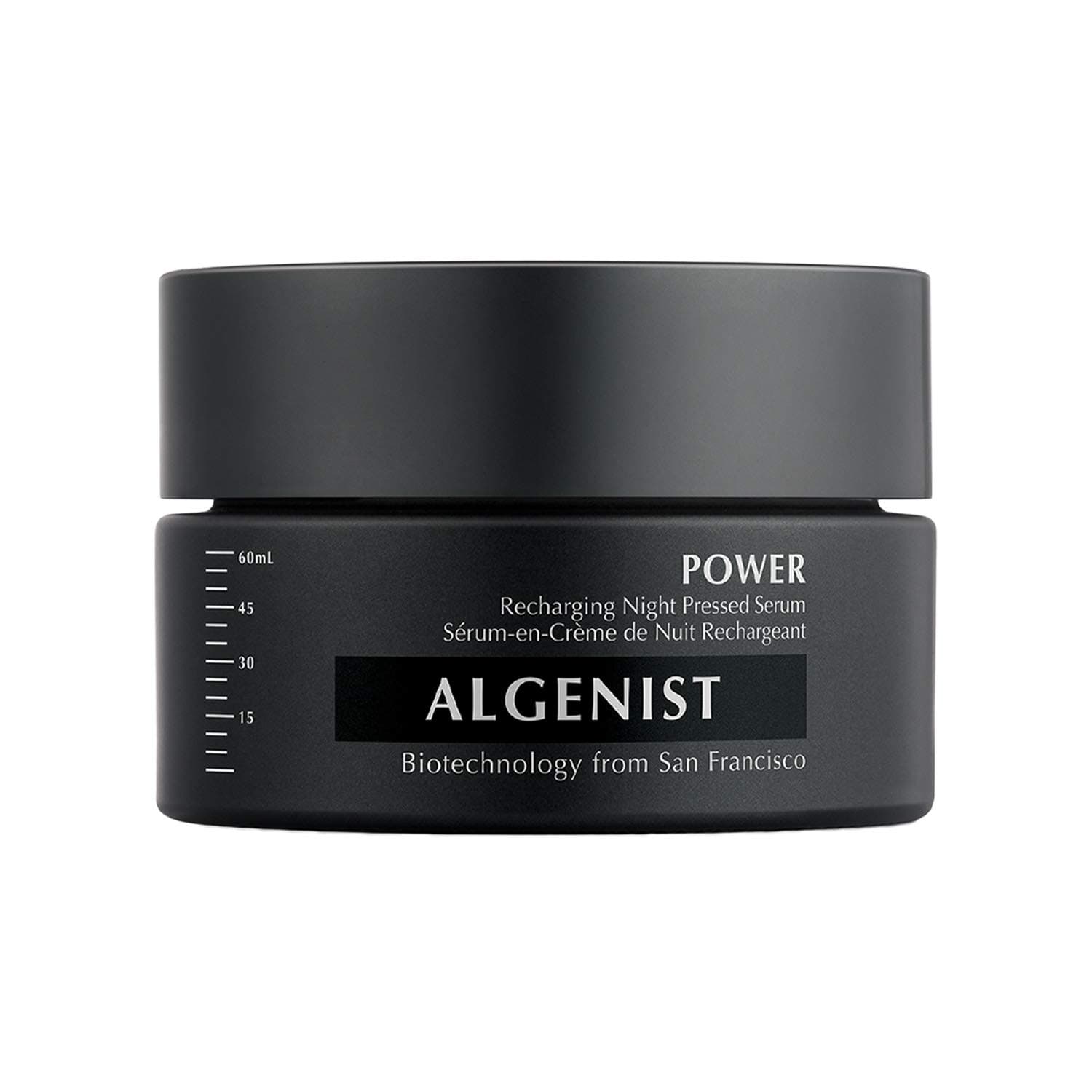 Algenist POWER Recharging Night Pressed Serum - Overnight Treatment to Refine Dull, Uneven Texture with Algae, Collagen & Coconut Water - Non-Comed...