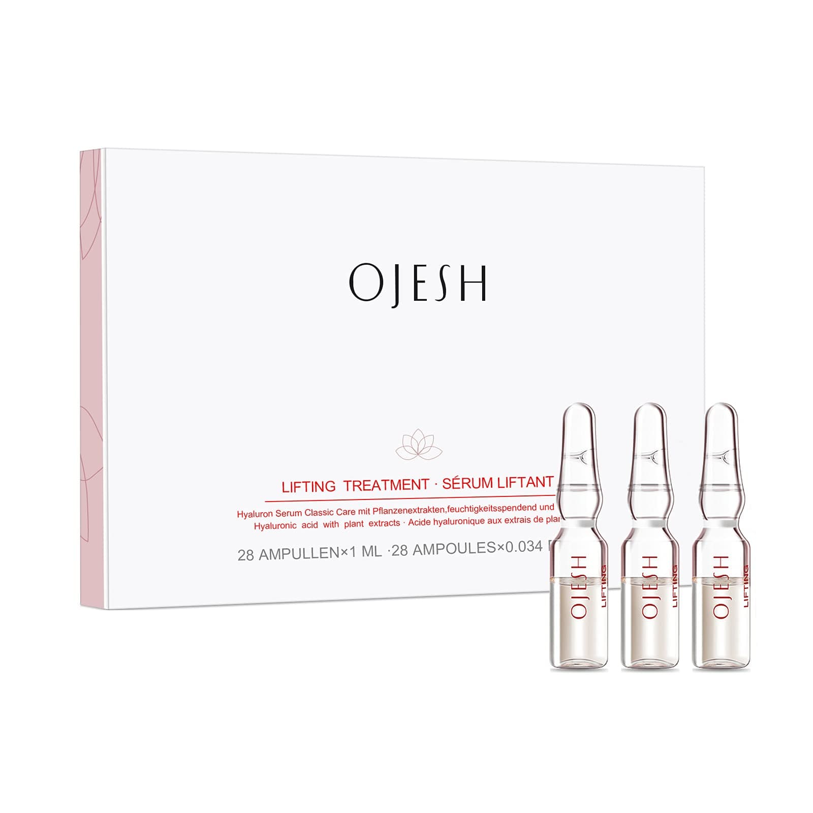 Ojesh Hyaluronic Acid Serum Lifting Treatment-28 ampoules