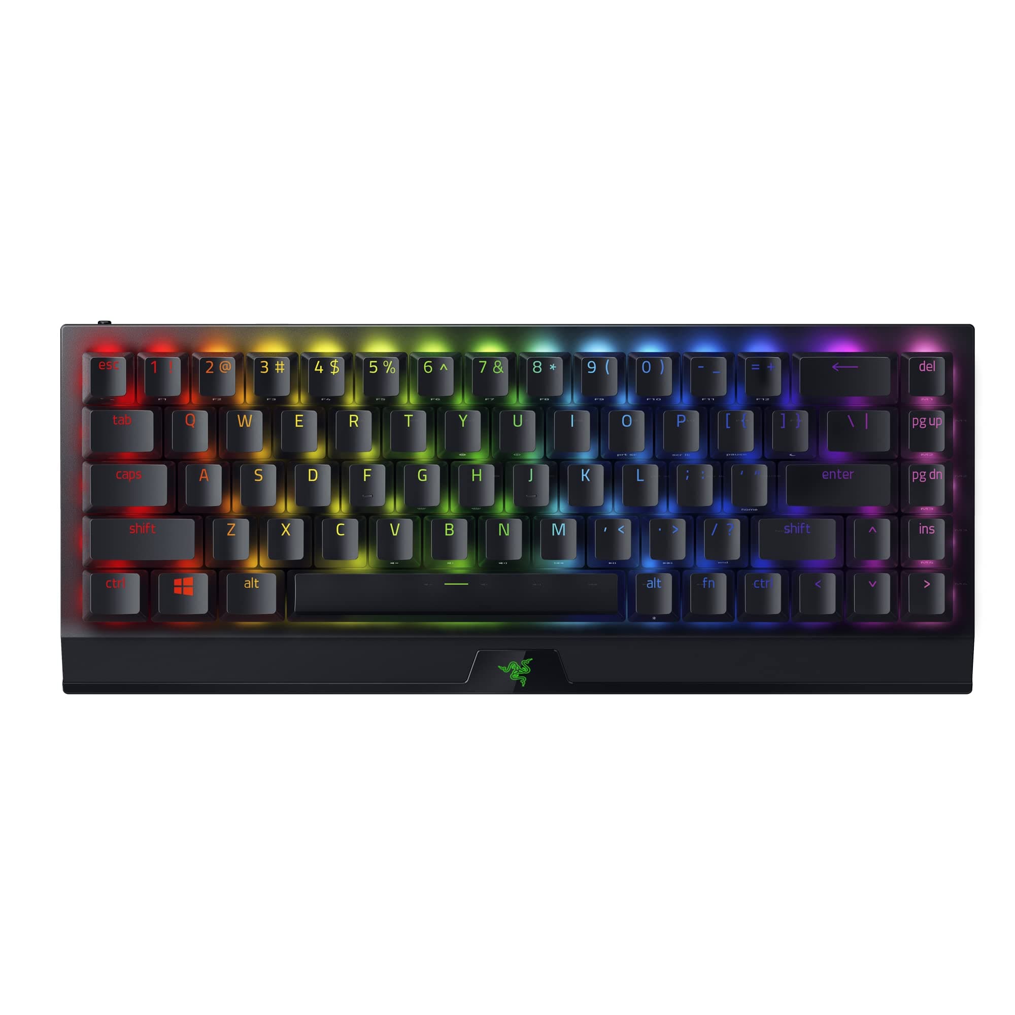 Razer BlackWidow V3 Mini HyperSpeed 65% Wireless Mechanical Gaming Keyboard: HyperSpeed Wireless Technology - Green Mechanical Switches- Tactile & ...