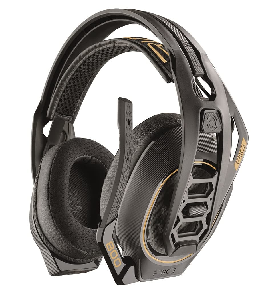 Plantronics Gaming Headset, RIG 800HD Wireless Gaming Headset for Windows with Prepaid Dolby Atmos® Activation Code Included