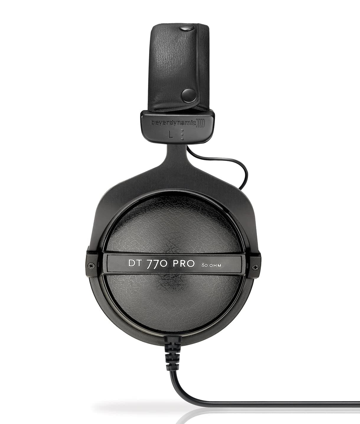 beyerdynamic DT 770 PRO 80 Ohm Over-Ear Studio Headphones in Gray. Enclosed design, wired for professional recording and monitoring