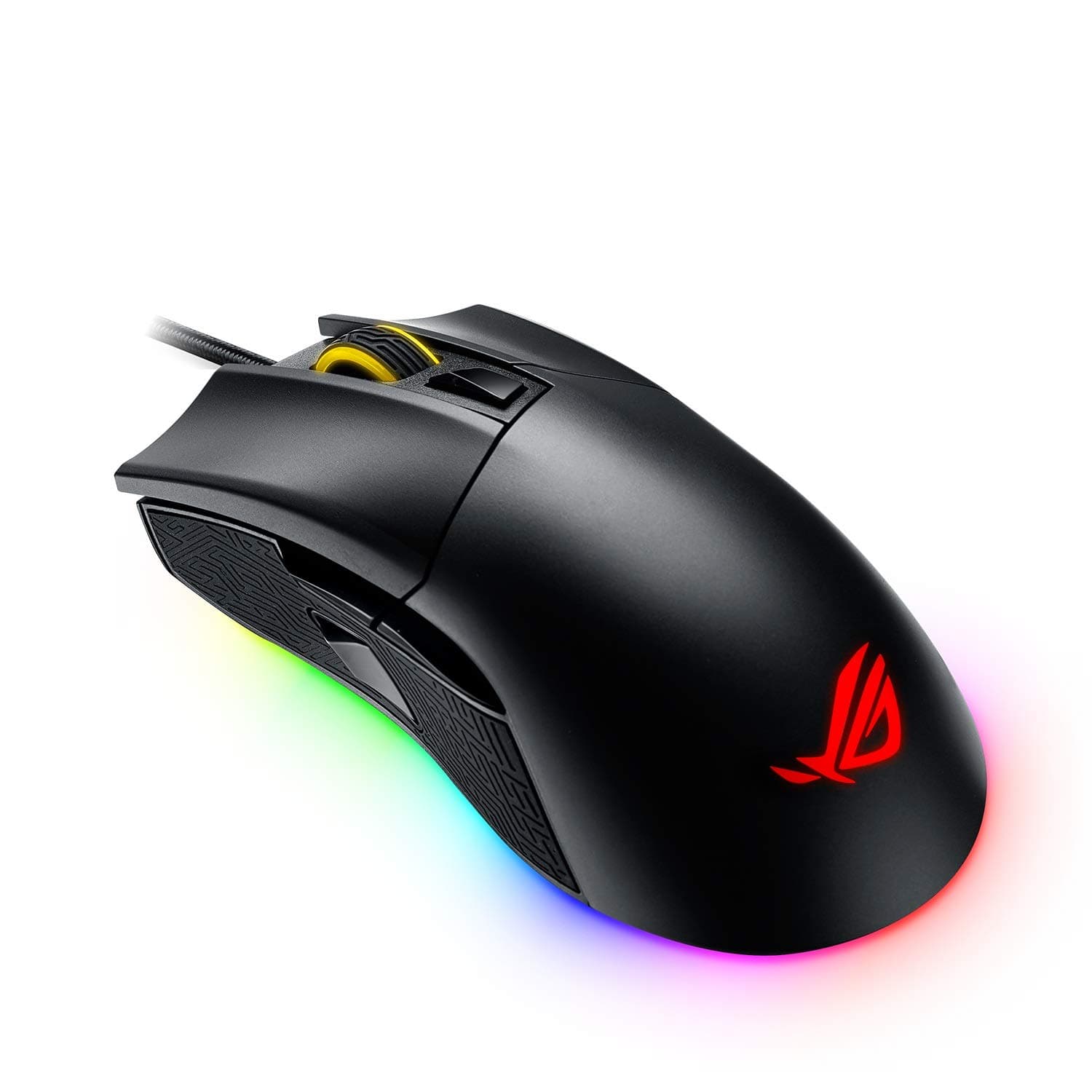 ASUS Optical Gaming Mouse - P502 ROG Gladius II | Ergonomic Right-hand Grip | PC Gaming Mouse for FPS Games | 12000 DPI Optical Sensor | Omron Swit...