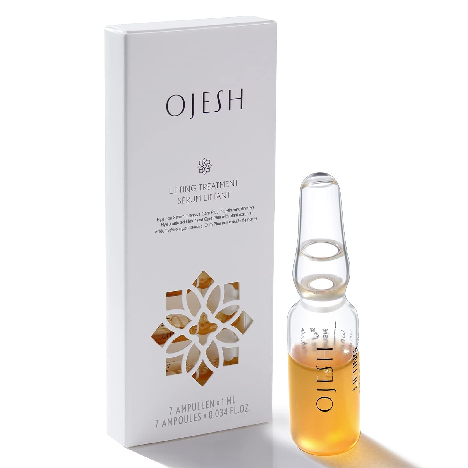 Ojesh Hyaluronic Acid Serum Anti Aging Lifting Treatment- 7 ampoules (1 Box) (0.9% concentration)