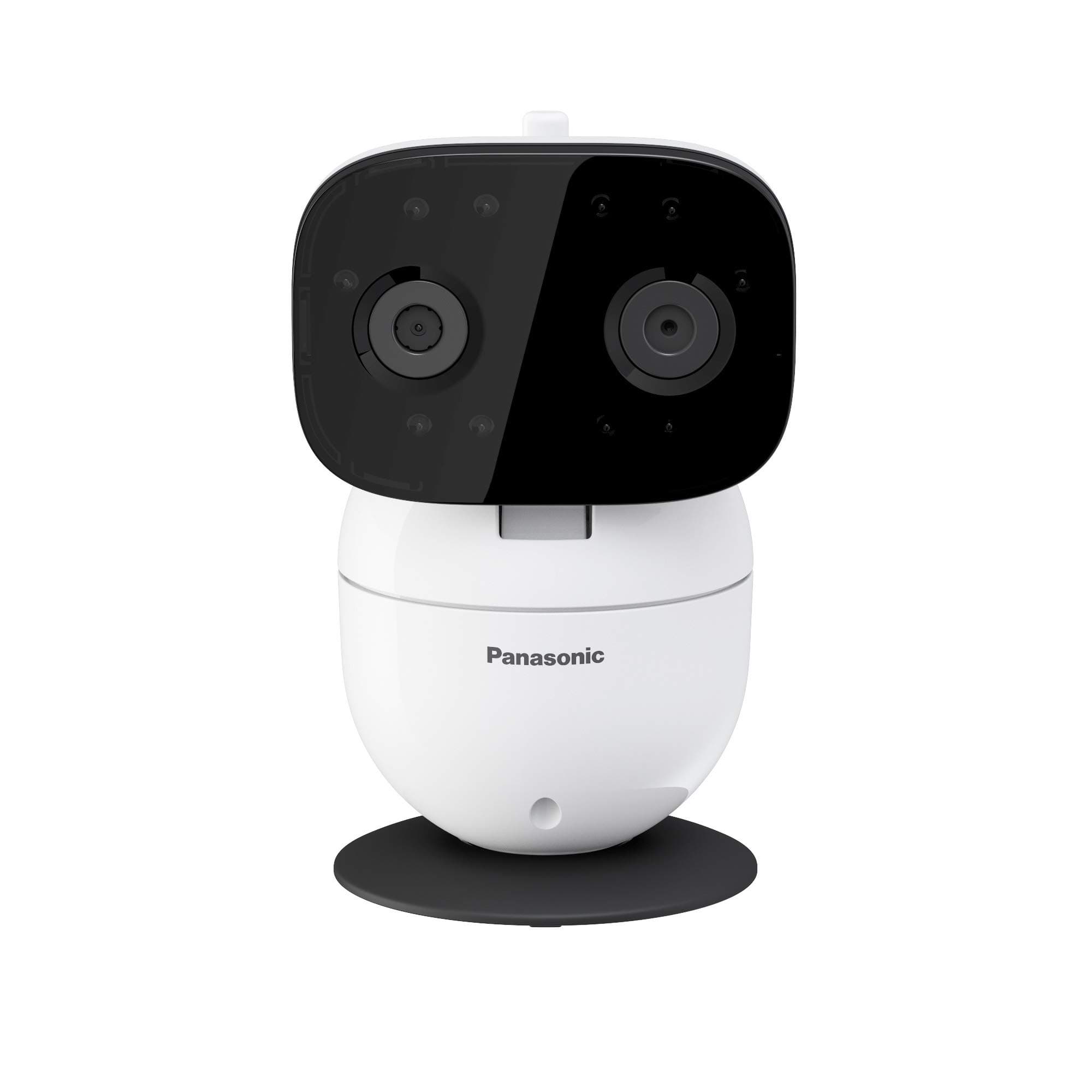 Panasonic Video Baby Monitor with Remote Pan/Tilt/Zoom, Extra Long Range, Secure Connection and Portable, 2 Way Talk & Lullaby or Noises – Add-On C...