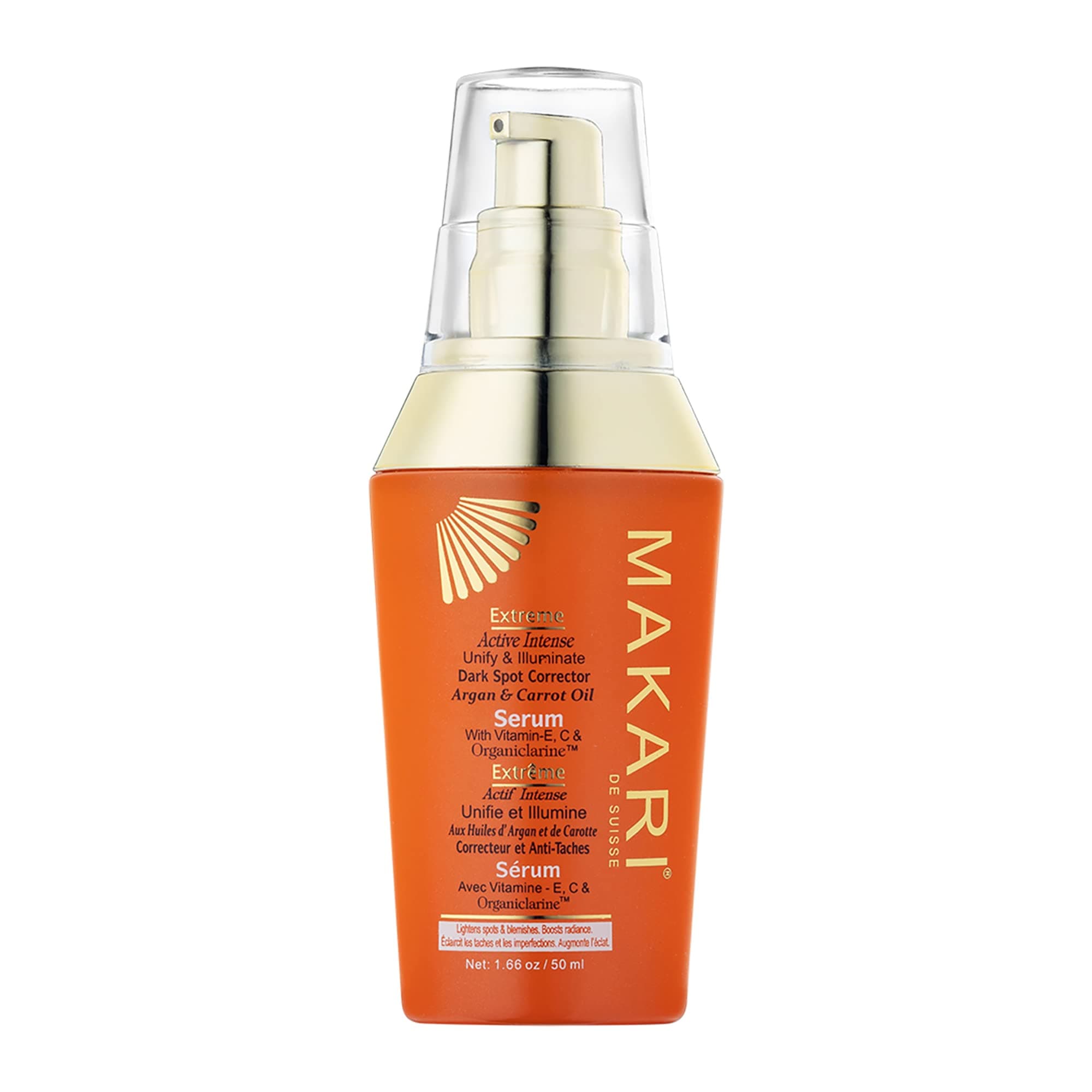 Makari Extreme Carrot & Argan Oil Dark Spot Corrector Serum 1.7oz – Brightening & Tightening Body Serum with Organiclarine – Brightening & Anti-Agi...