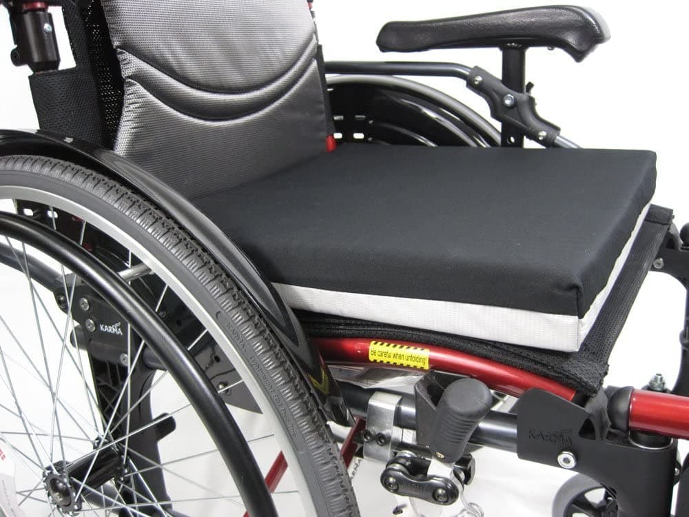 Karman Universal Foam Cushion with Non Slip Grip Seat, 18" W x 16" D